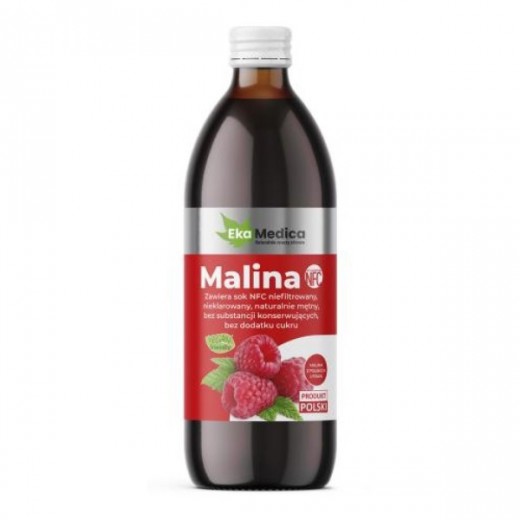 EkaMedica Malina sok 100% NFC, 500ml