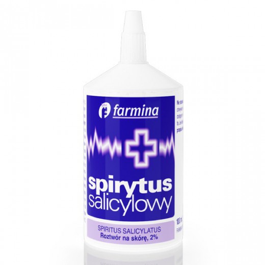 Spirytus salicylowy 2% Farmina, roztwór na skórę, 100 g
