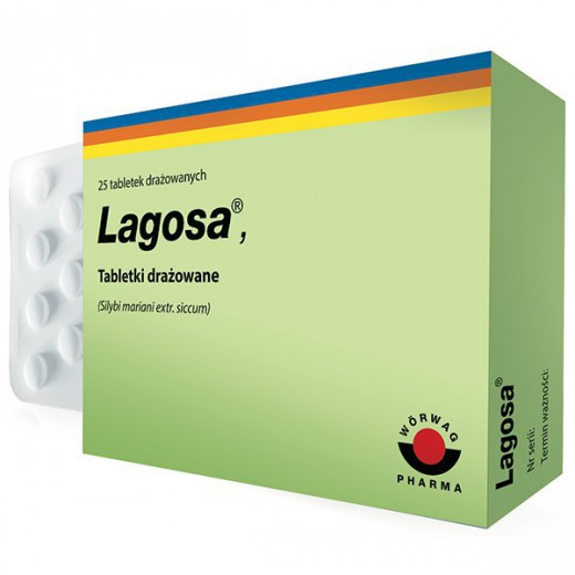 Lagosa 150 mg, 25 tabletek drażowanych (import równoległy Delfarma)
