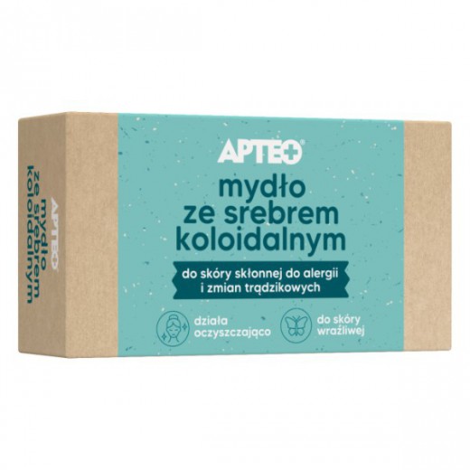 Mydło ze srebrem koloidalnym, Apteo, 1 sztuka