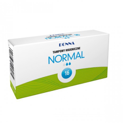 Tampony higieniczne Donna Normal, 16 sztuk