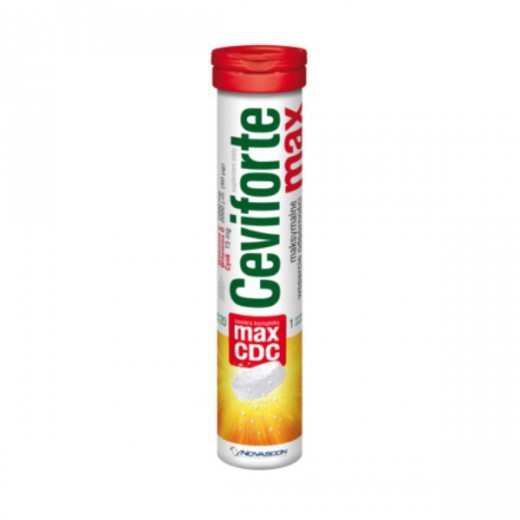 Ceviforte Max 1000mg witaminy C, 20 tabletek musujących