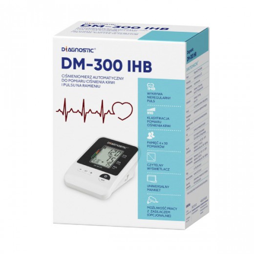 Diagnostic DM-300 IHB, automatyczny ciśnieniomierz naramienny
