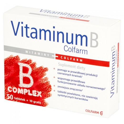 Vita B Complex, 60 tabletek