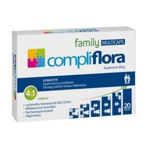 Compliflora Family Multicaps, 20 kapsułek