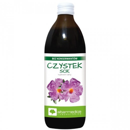 Alter Medica Czystek, sok, 500 ml