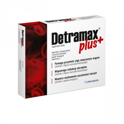 Detramax Plus, 60 tabletek powlekanych