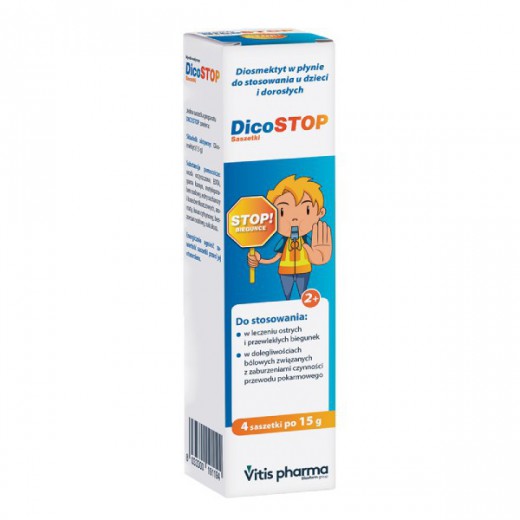 DicoStop, 15 g x 4 saszetki