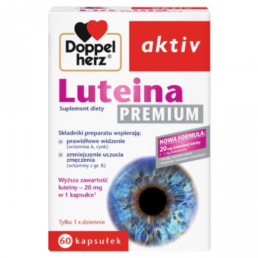 Doppelherz aktiv Luteina Premium, 60 kapsułek
