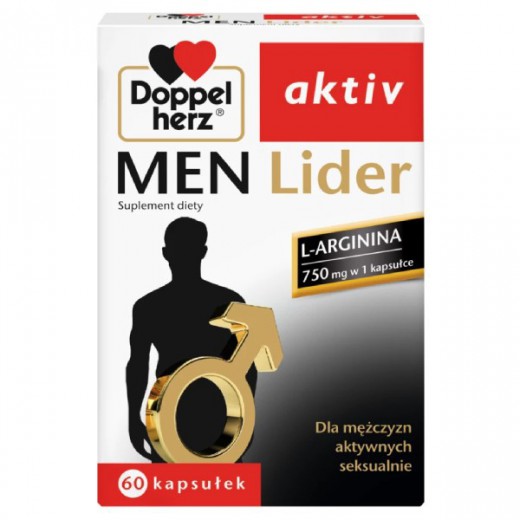 Doppelherz Aktiv Men Lider, 60 kapsułek