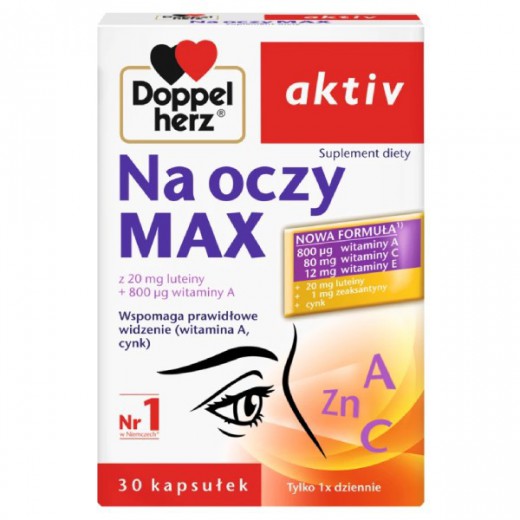 Doppelherz aktiv Na Oczy Max, 30 kapsułek