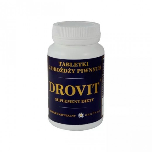 Drovit, z drożdży piwnych, 200 tabletek