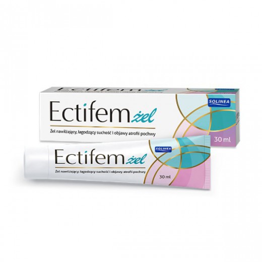 Ectifem, nawilżający żel dopochwowy, 30 ml