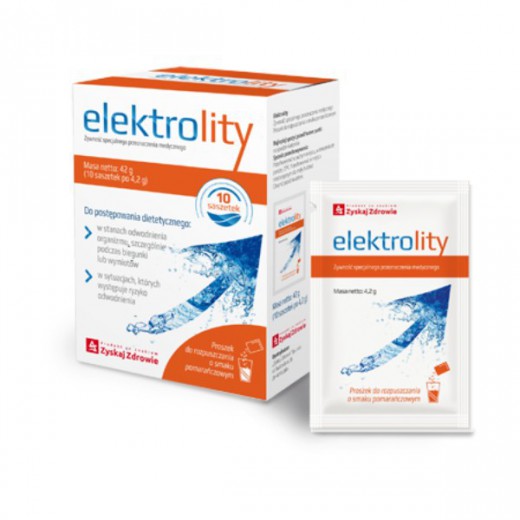 Elektrolity, Zyskaj Zdrowie, 10 saszetek