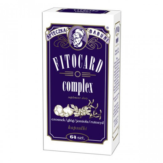 Fitocard Complex, 64 kapsułki