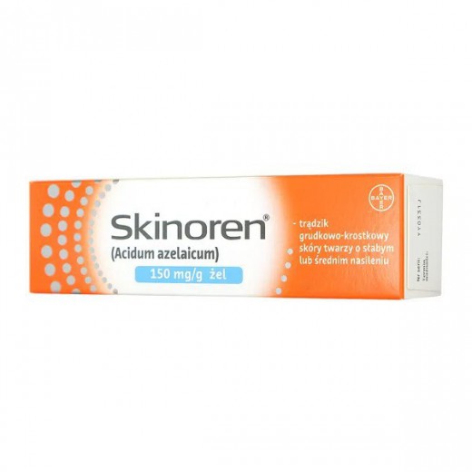 Skinoren150 mg/ g, żel, 50 g (import równoległy Medezin)