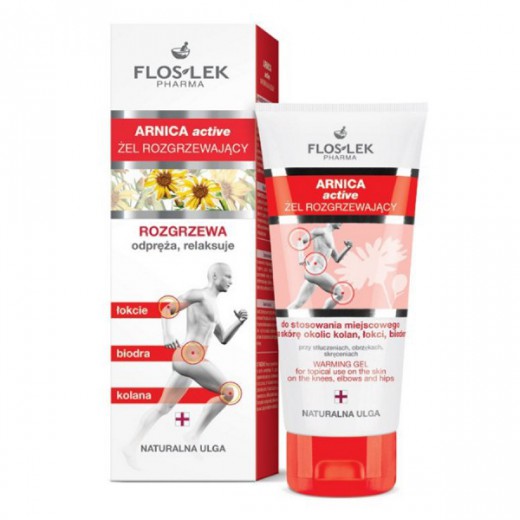 Flos-Lek Arnica Active, żel rozgrzewający, 200 ml
