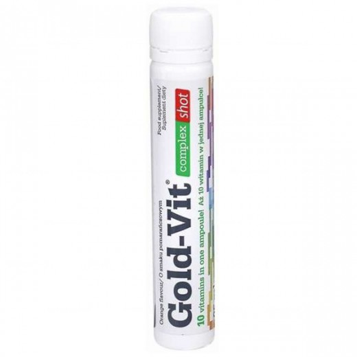 Olimp Gold-Vit Complex Shot, smak pomarańczowy, 25 ml