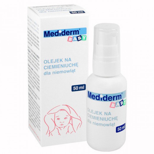 Mediderm Baby, olejek na ciemieniuchę dla niemowląt, 50 ml