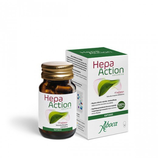Aboca Hepa Action, Advanced, 30 kapsułek