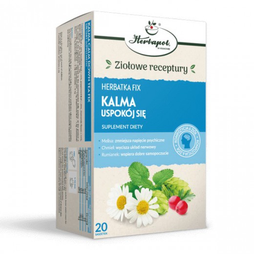 Herbatka fix, Kalma uspokój się, 20 saszetek