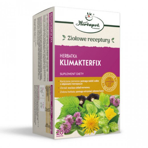 Herbapol Klimakterfix, herbatka, 2 g x 20 saszetek