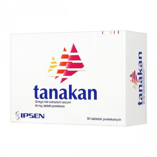 Tanakan 40 mg, 90 tabletek (import równoległy Pharmapoint)