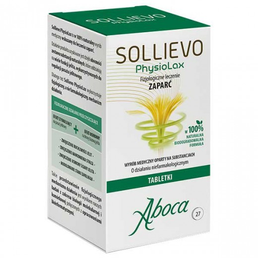 Aboca Sollievo Physiolax, 27 tabletek
