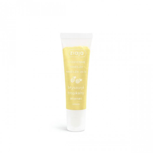 Ziaja Błyszczyk tropikalny ananas, 12 ml