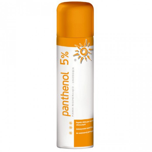 Panthenol 5%, pianka, aerozol, 150 ml