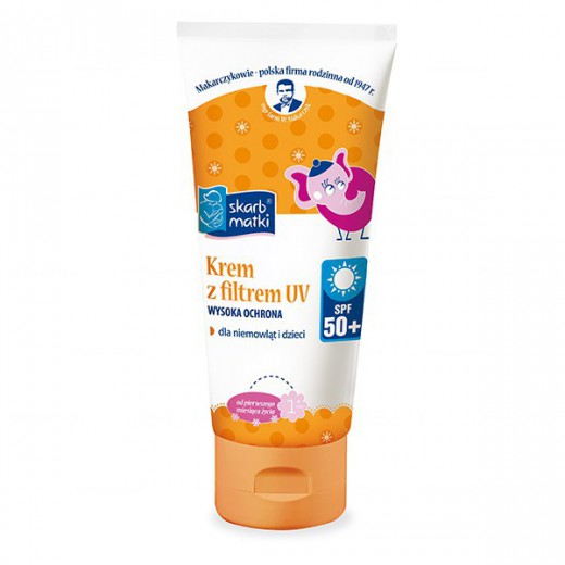 Skarb Matki, krem z filtrem UV dla niemowląt i dzieci od 1 miesiąca, SPF 50+, 75 ml