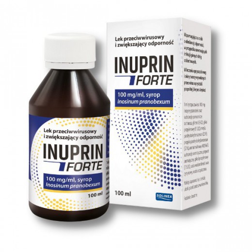Inuprin Forte 100 mg/ml, syrop, 100 ml