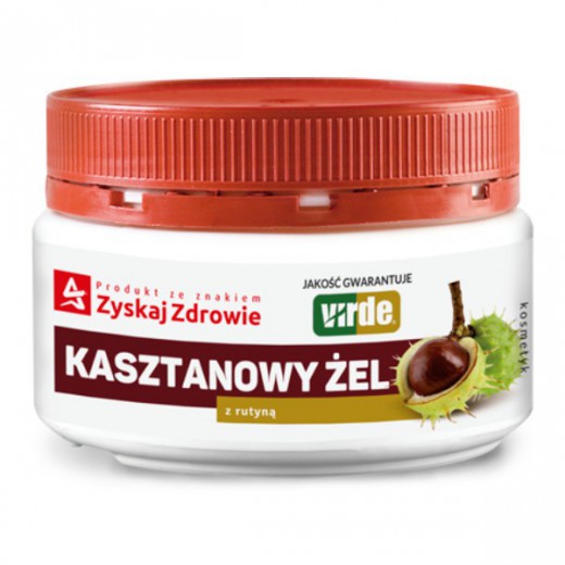 Kasztanowy żel z rutyną, Zyskaj Zdrowie, 350 g
