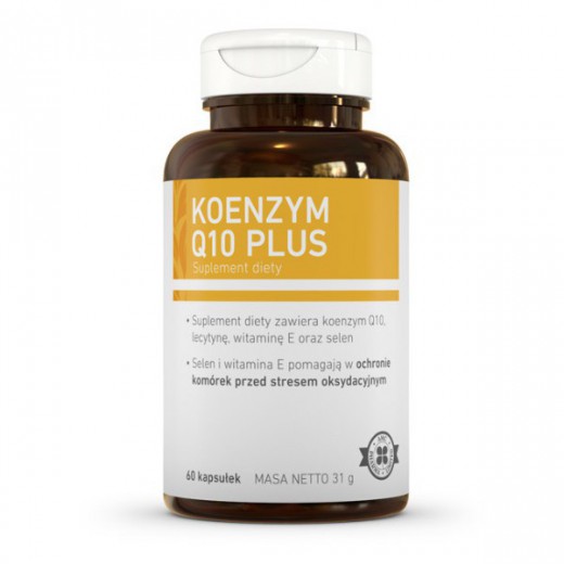 AMC Pharma Koenzym Q10 Plus, 60 kapsułek