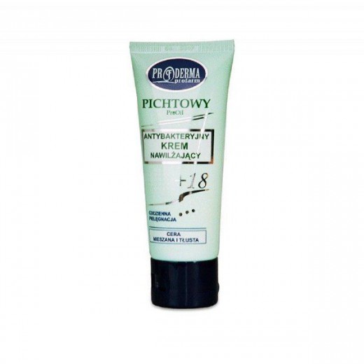 Proderma Profarm, pichtowy krem antybakteryjny, nawilżający, cera mieszana i tłusta, 75 ml