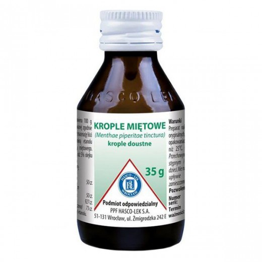 Krople miętowe, Hasco, 35 g