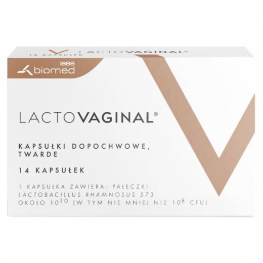 Lactovaginal, 14 kapsułek dopochwowych