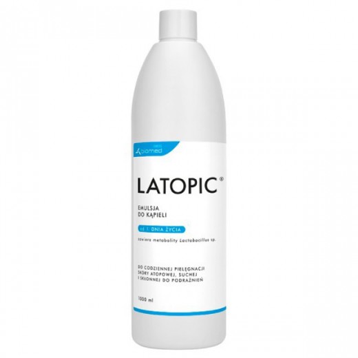 Latopic, emulsja do kąpieli od 1 dnia życia, 1000 ml