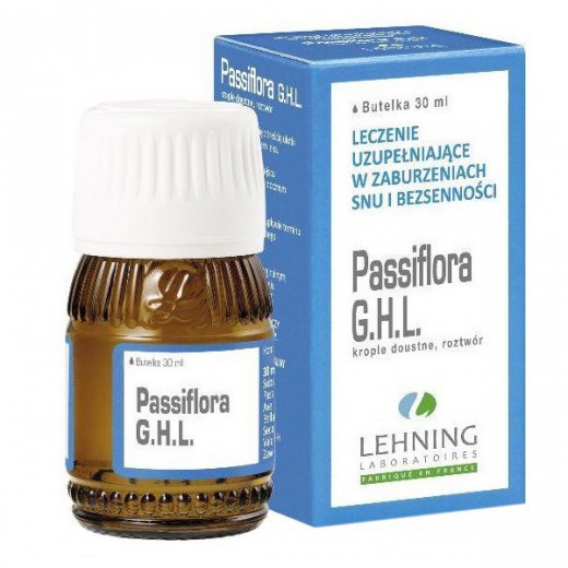 Passiflora GHL, krople doustne, roztwór, 30 ml