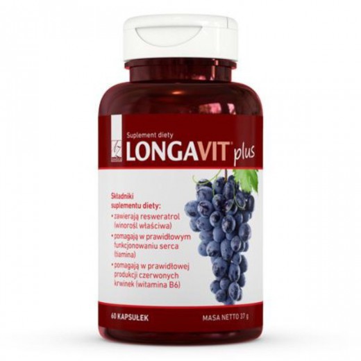LongaVit Plus, 60 kapsułek