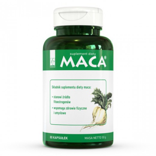 Maca, 80 kapsułek