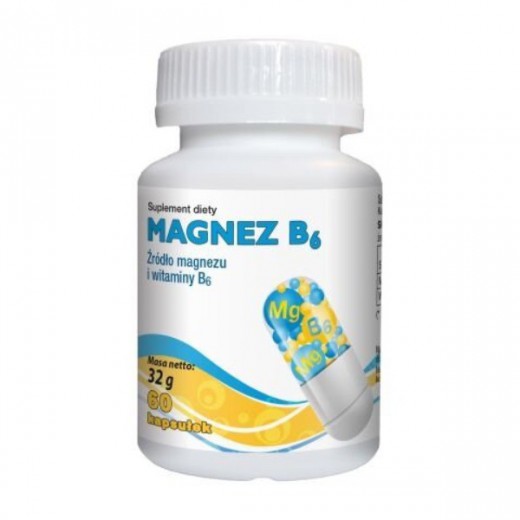 Gorvita Magnez B6, 60 kapsułek