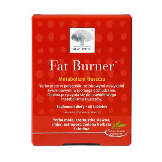 New Nordic Fat Burner, 60 tabletek