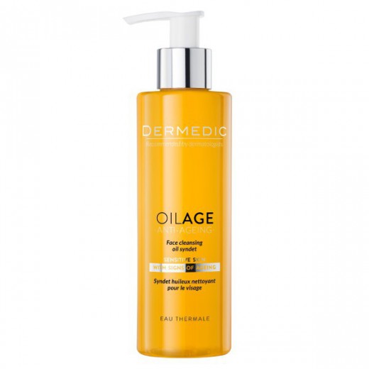 Dermedic Oilage, olejowy syndet do mycia twarzy, skóra wrażliwa, 200 ml