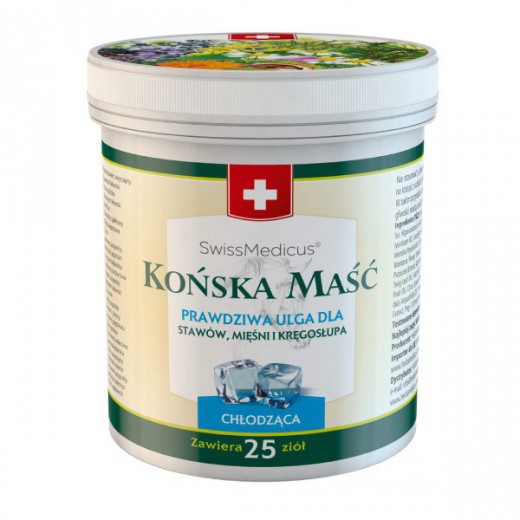 SwissMedicus Maść końska, chłodząca, 250 ml