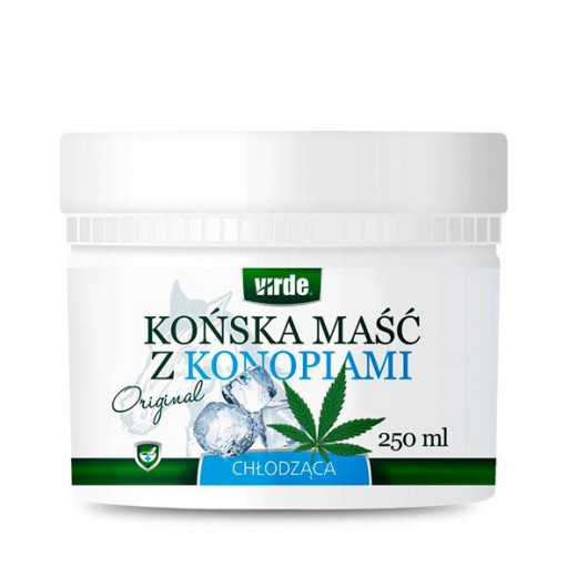 Virde, końska maść chłodząca z konopiami, 250 ml