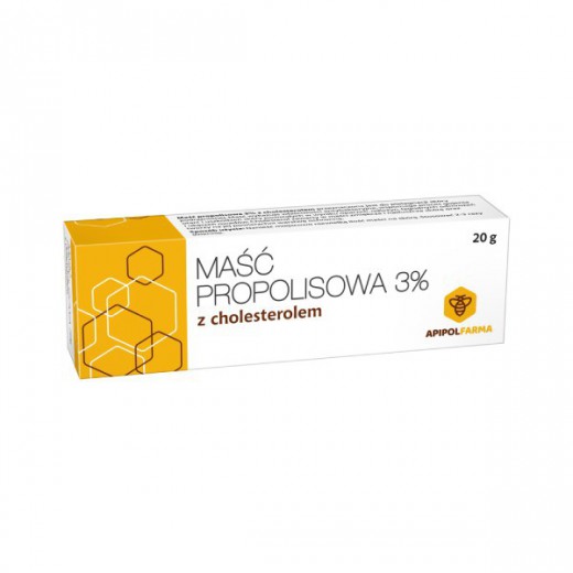 Farmina Maść propolisowa 3% z cholesterolem, 20 g