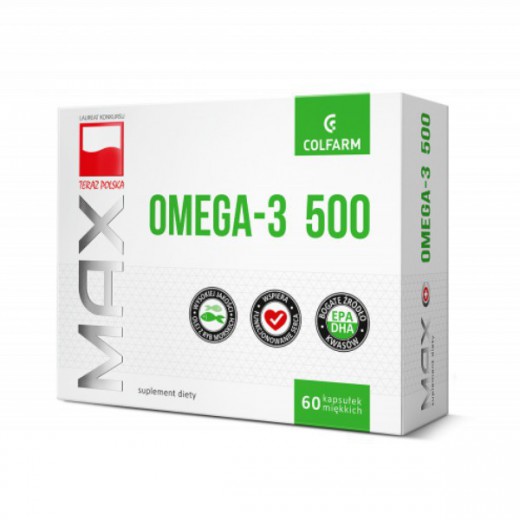 MAX Omega-3 1000, 60 kapsułek