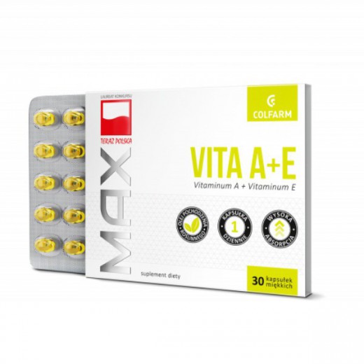 Max Vita A+E, 30 kapsułek