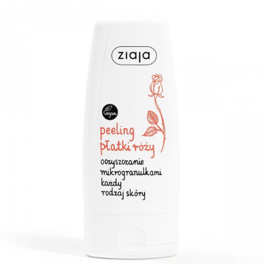 Ziaja Różana, peeling z mikrogranulkami, 60 ml